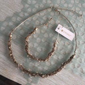 STUNNING GOLD+SILVER SET! +BONUS